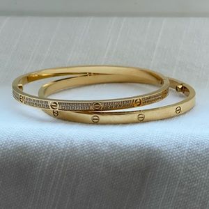 Love Bracelet 18k Gold Plated,Small